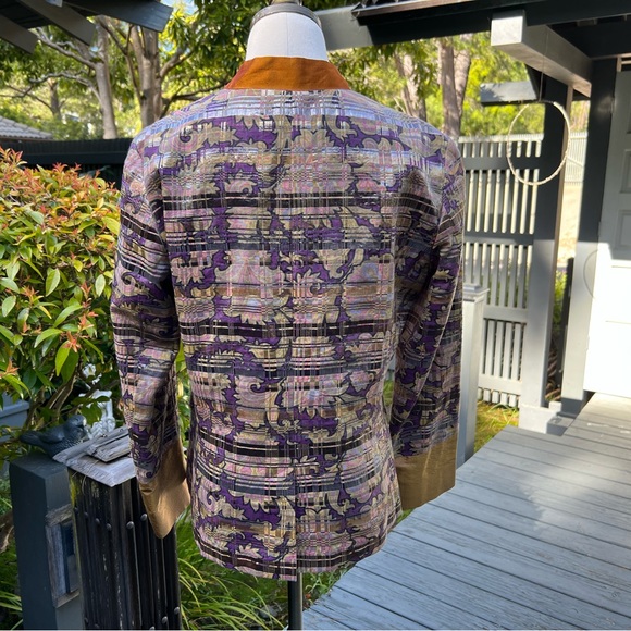 Etro Milano Shimmering Silk Jacket - Picture 4 of 11